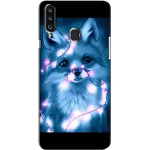 Чехол с Лисичкой для Samsung Galaxy A20s (A207) (Яркая Лиса)