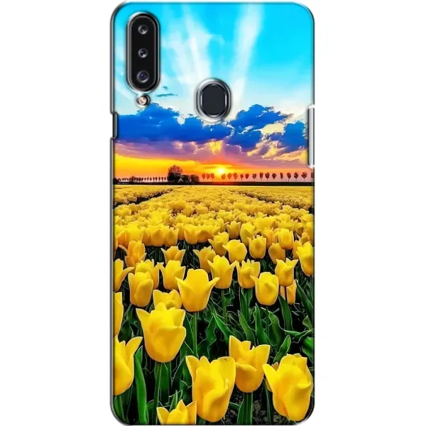 Чехол с рисунком «Желтые тюльпаны» для Samsung Galaxy A20s (A207) Чехол с рисунком «Желтые тюльпаны» для Samsung Galaxy A20s (A207)