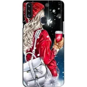 Чехлы на Новый Год Samsung Galaxy A20s (A207) (Зима пришла)