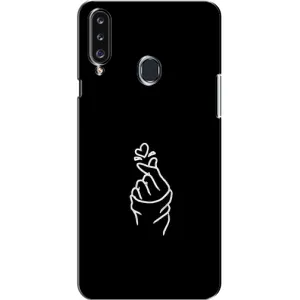 Чехлы (Знак сердечка) на Samsung Galaxy A20s (A207) (Знак Сердечка)