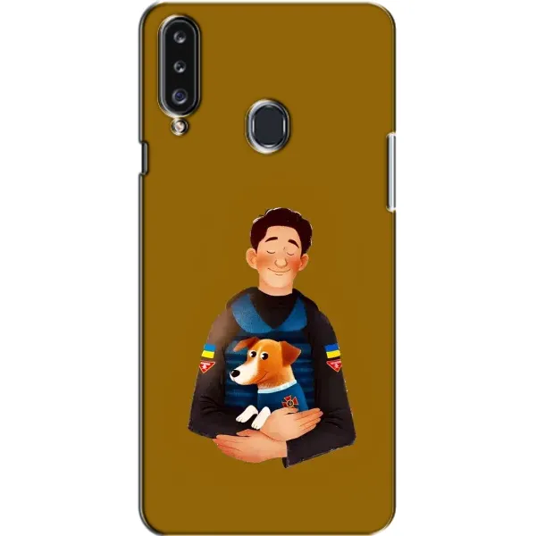 Чехол с рисунком «ЗСУ Патрон» для Samsung Galaxy A20s (A207)