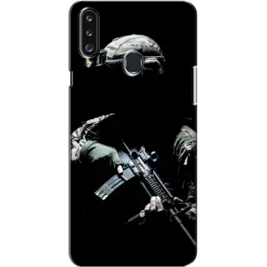 ЗСУ Чехлы (TPU) для Samsung Galaxy A20s (A207) (ЗСУ снайпер)