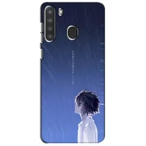 Чехол с персонажами АНИМЕ на Samsung Galaxy A21 (A215) (Anime L)