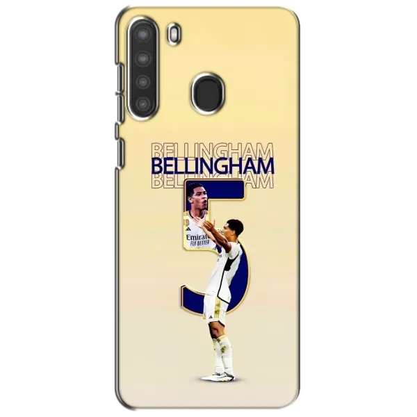 Чехол с рисунком «Беллингем ,Реал 5» для Samsung Galaxy A21 (A215) Чехол с рисунком «Беллингем ,Реал 5» для Samsung Galaxy A21 (A215)