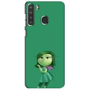 Чехол Головоломка для Samsung Galaxy A21 (A215) - (AlphaPrint) (Брезгливость)