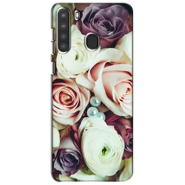 Чехол с рисунком «Букет РОЗ» для Samsung Galaxy A21 (A215) Чехол с рисунком «Букет РОЗ» для Samsung Galaxy A21 (A215)