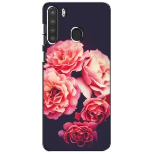 Чехлы с тематикой "ЦВЕТЫ" на Samsung Galaxy A21 (A215) (Бутоны)