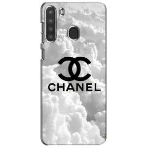 Чехол с Брендами одежды на Самсунг А21 (CHANEL)