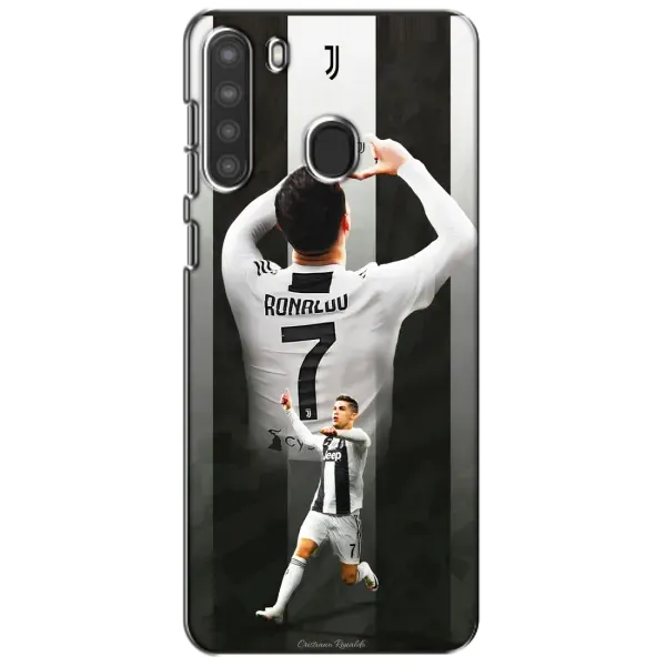 Чехол с рисунком «Cristiano R» для Samsung Galaxy A21 (A215)