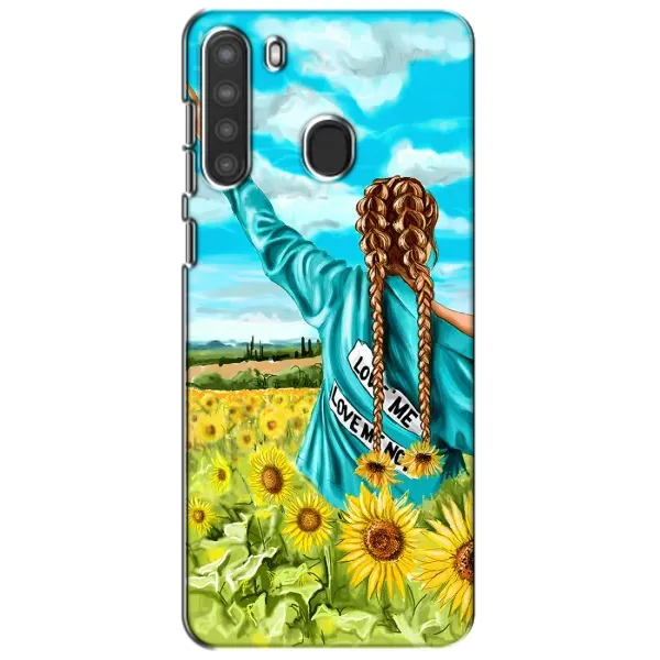 Чехол с рисунком «Девушка на поле» для Samsung Galaxy A21 (A215) Чехол с рисунком «Девушка на поле» для Samsung Galaxy A21 (A215)