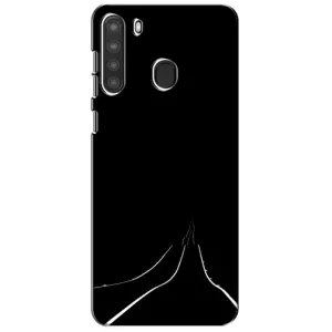 Чохол з картинками на чорному фоні для Samsung Galaxy A21 (A215) (Дорога)