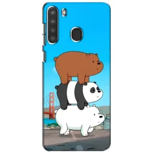 Чехлы с Пандами на Samsung Galaxy A21 (A215) (Друзья)