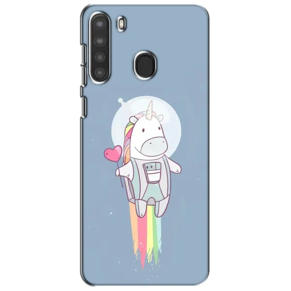 Чехол с рисунком «Единорог космонавт» для Samsung Galaxy A21 (A215) Чехол с рисунком «Единорог космонавт» для Samsung Galaxy A21 (A215)