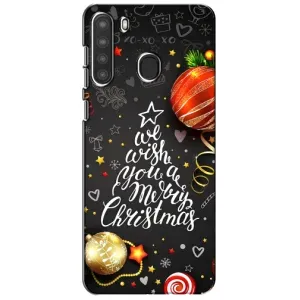 Чехол Новогодняя Елка на Samsung Galaxy A21 (A215) (Елочка)