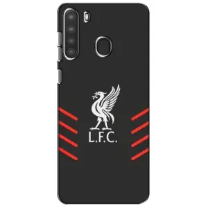 Силиконовые Чехлы принт Футбол на Samsung Galaxy A21 (A215) (Эмблема Liverpool)