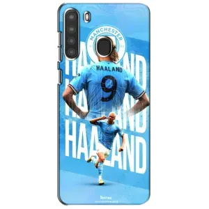 Чехлы с принтом для Samsung Galaxy A21 (A215) Футболист (Erling Haaland)