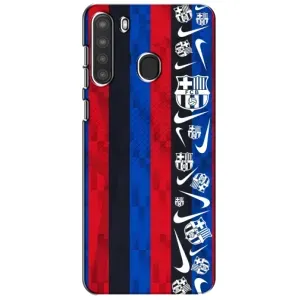 Чехол для Samsung Galaxy A21 (A215) (Барселона) (Фанат Барсы)