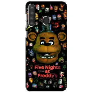 Чехлы Пять ночей с Фредди для Самсунг А21 (Freddy)