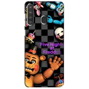 Чехлы Пять ночей с Фредди для Самсунг А21 (Freddy's)