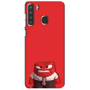 Чехол Головоломка для Samsung Galaxy A21 (A215) - (AlphaPrint) (Гнев)