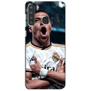 Чехол (TPU) с Футболистом на Samsung Galaxy A21 (A215) (Гол Мбаппе)