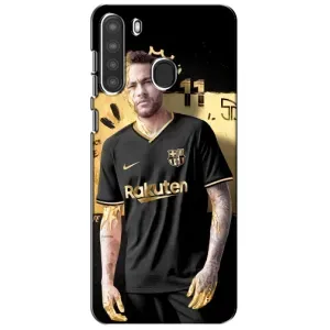 Силиконовый Чехол Samsung Galaxy A21 (A215) (Gold Neymar)