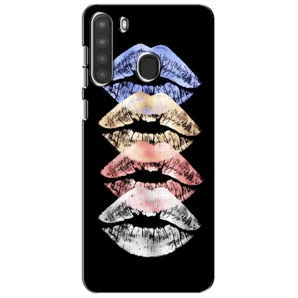 Чехол с рисунком «Губы» для Samsung Galaxy A21 (A215) Чехол с рисунком «Губы» для Samsung Galaxy A21 (A215)