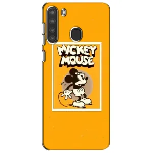 Чехлы с принтом Микки Маус на Samsung Galaxy A21 (A215) (Испуганный Микки)