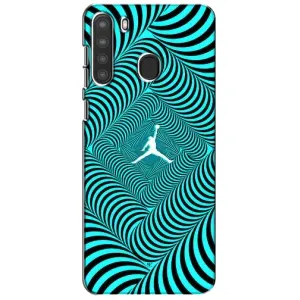 Силиконовый Чехол Nike Air Jordan на Самсунг А21 (Jordan)