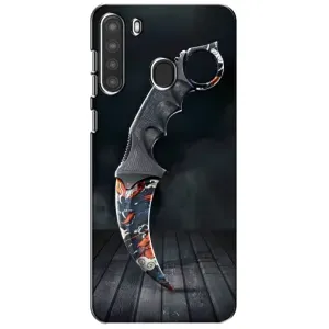 Чехол КИБЕРСПОРТ для Samsung Galaxy A21 (A215) (Кинжал КС ГО)