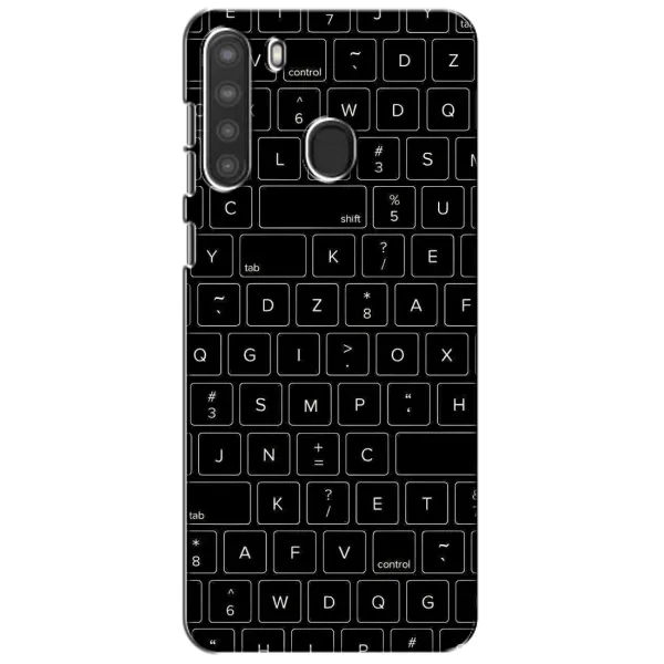 Чехол с рисунком «Клавиатура» для Samsung Galaxy A21 (A215) Чехол с рисунком «Клавиатура» для Samsung Galaxy A21 (A215)
