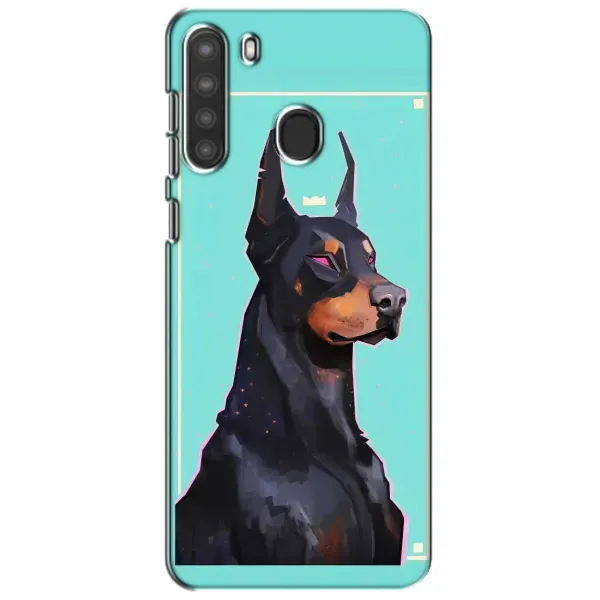 Чехол с рисунком «Король доберман» для Samsung Galaxy A21 (A215) Чехол с рисунком «Король доберман» для Samsung Galaxy A21 (A215)