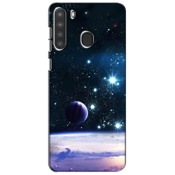 Чехол с рисунком «Космический вид» для Samsung Galaxy A21 (A215) Чехол с рисунком «Космический вид» для Samsung Galaxy A21 (A215)