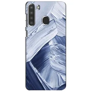 Чохли з сенсом на Samsung Galaxy A21 (A215) (Краски розводи)