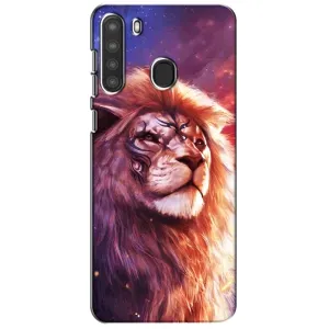 Чехол с картинкой на Samsung Galaxy A21 (A215) (Красочный ЛЕВ)