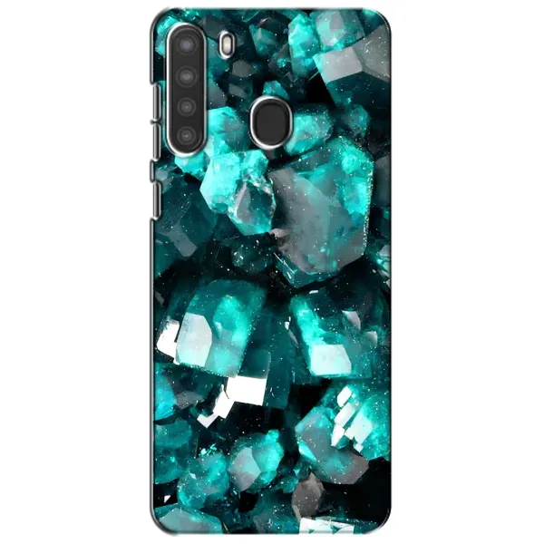 Чехол с рисунком «Кристалы» для Samsung Galaxy A21 (A215) Чехол с рисунком «Кристалы» для Samsung Galaxy A21 (A215)