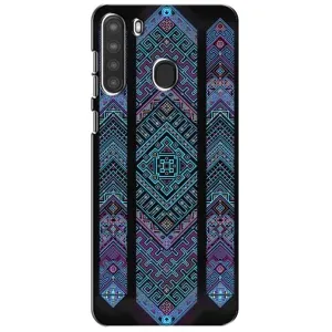 Силиконовый Чехол на Samsung Galaxy A21 (A215) (Крутой орнамент)