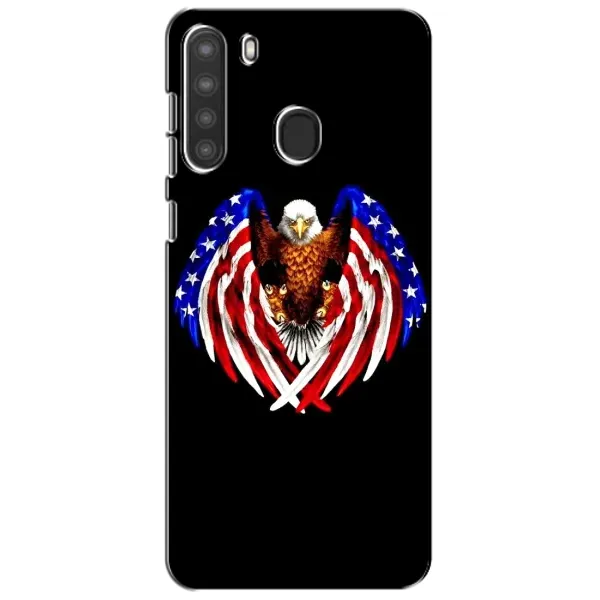 Чехол с рисунком «Крылья США» для Samsung Galaxy A21 (A215) Чехол с рисунком «Крылья США» для Samsung Galaxy A21 (A215)