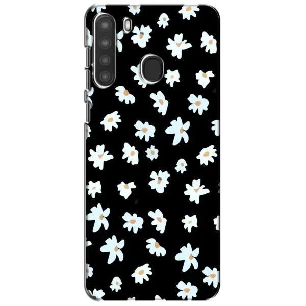 Чехол с рисунком «Маленькие ромашки» для Samsung Galaxy A21 (A215) Чехол с рисунком «Маленькие ромашки» для Samsung Galaxy A21 (A215)