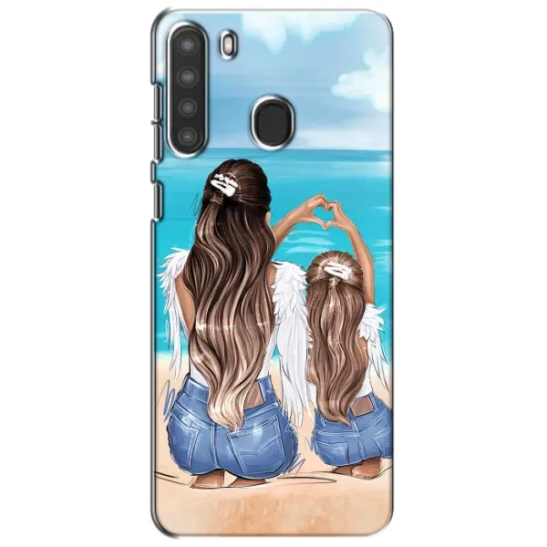 Чехол с рисунком «Мама и дочь» для Samsung Galaxy A21 (A215) Чехол с рисунком «Мама и дочь» для Samsung Galaxy A21 (A215)