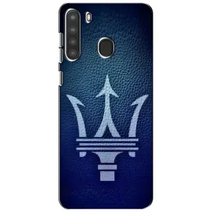 Чехлы с тематикой "Крутые машины" на Samsung Galaxy A21 (A215) (Лого Maserati)