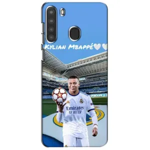 Чехол (TPU) с Футболистом на Samsung Galaxy A21 (A215) (Mbappe Real)