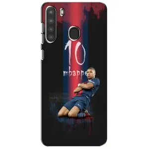 Чехол (TPU) с Футболистом на Samsung Galaxy A21 (A215) (MBAPPE 10)