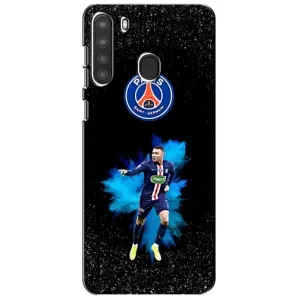 Чехол (TPU) с Футболистом на Samsung Galaxy A21 (A215) (Мбаппе ПСЖ)