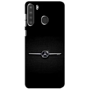 Силиконовый бампер с картинкой машины на Samsung Galaxy A21 (A215) (Mercedes)