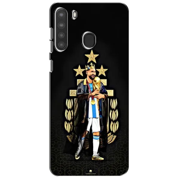 Чехол с рисунком «Месси король» для Samsung Galaxy A21 (A215) Чехол с рисунком «Месси король» для Samsung Galaxy A21 (A215)