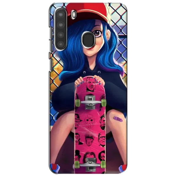 Чехол с рисунком «Модная девушка» для Samsung Galaxy A21 (A215) Чехол с рисунком «Модная девушка» для Samsung Galaxy A21 (A215)