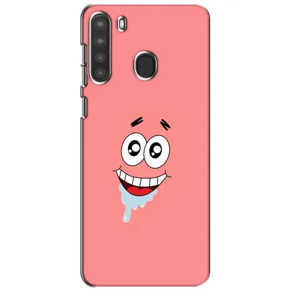Чехол с рисунком «Мордочка Патрика» для Samsung Galaxy A21 (A215) Чехол с рисунком «Мордочка Патрика» для Samsung Galaxy A21 (A215)