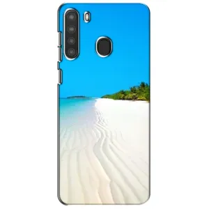 Летний Чехол на Samsung Galaxy A21 (A215) (Море песок)