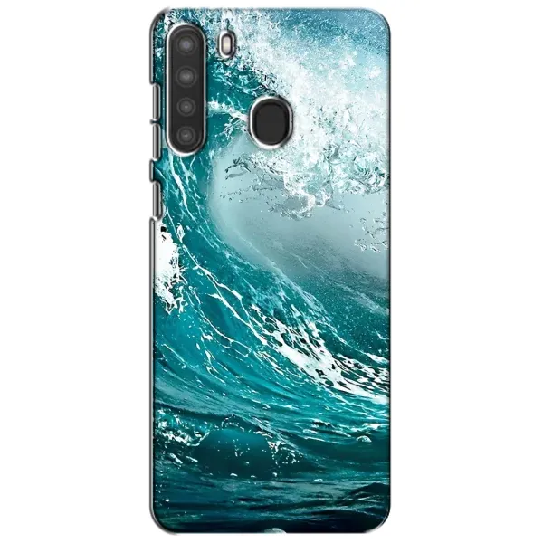 Чехол с рисунком «Морская волна» для Samsung Galaxy A21 (A215) Чехол с рисунком «Морская волна» для Samsung Galaxy A21 (A215)